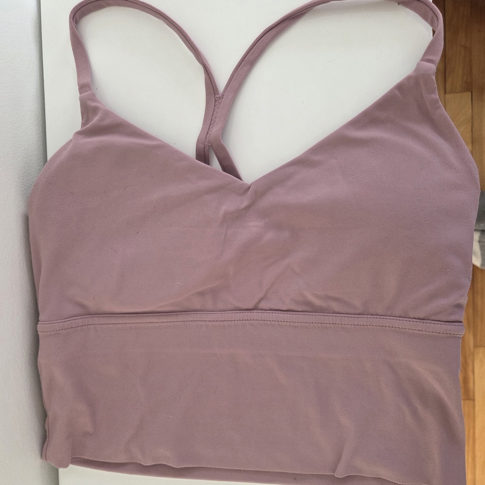 NVGTN Pink Shirt With Built In Bra